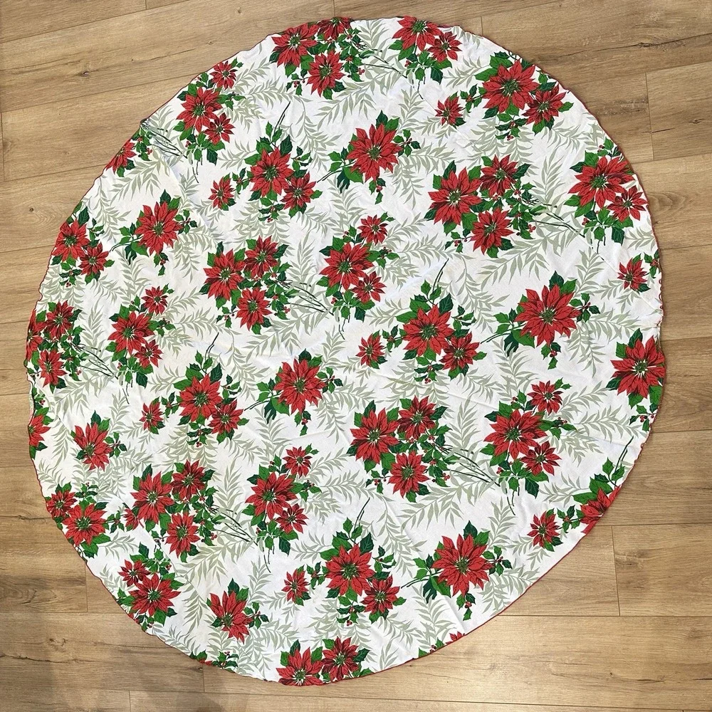 white birch vtg poinsettia